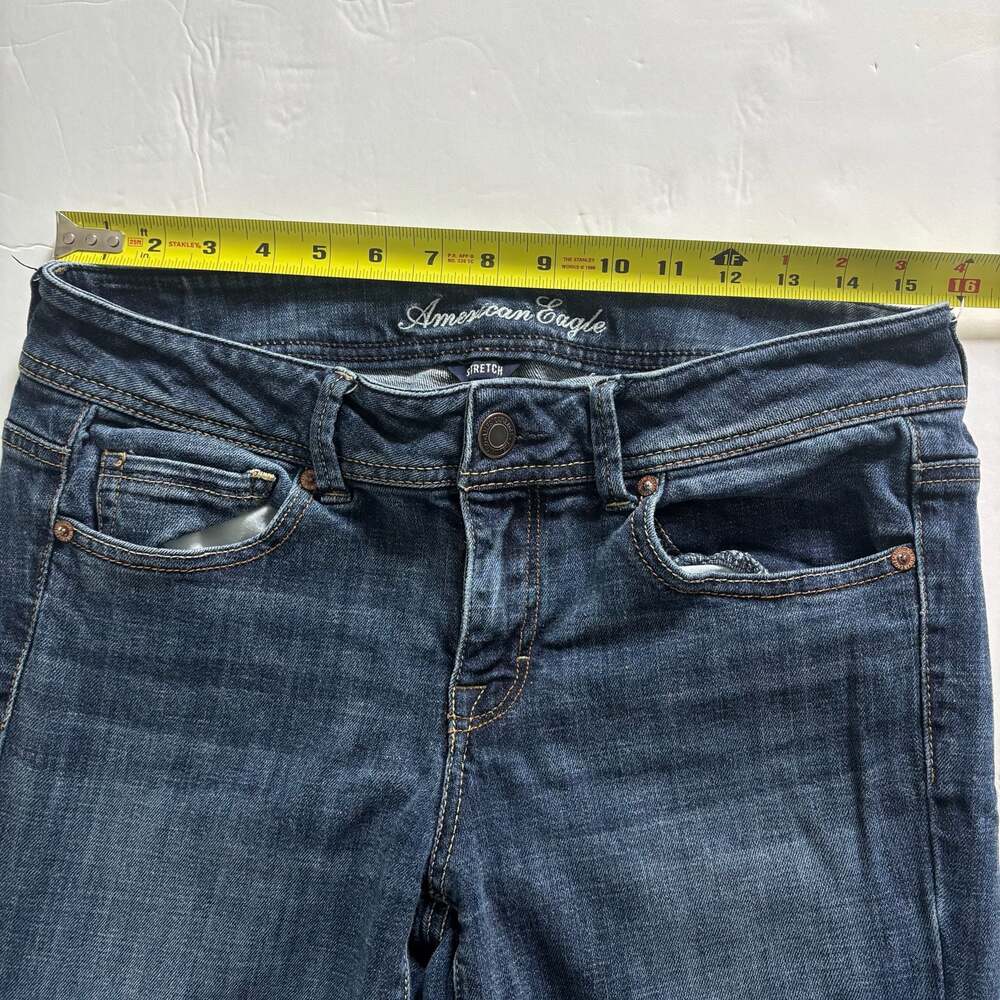 American Eagle Original Boot Stretch Jeans Size 10 Regular - Picture 6 of 9